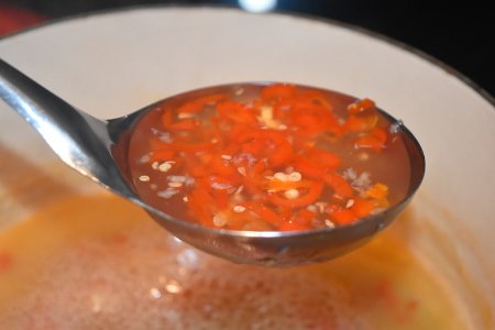 Delicious homemade sweet chilli sauce